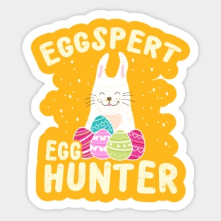 Eggspert Egg Hunter Sticker